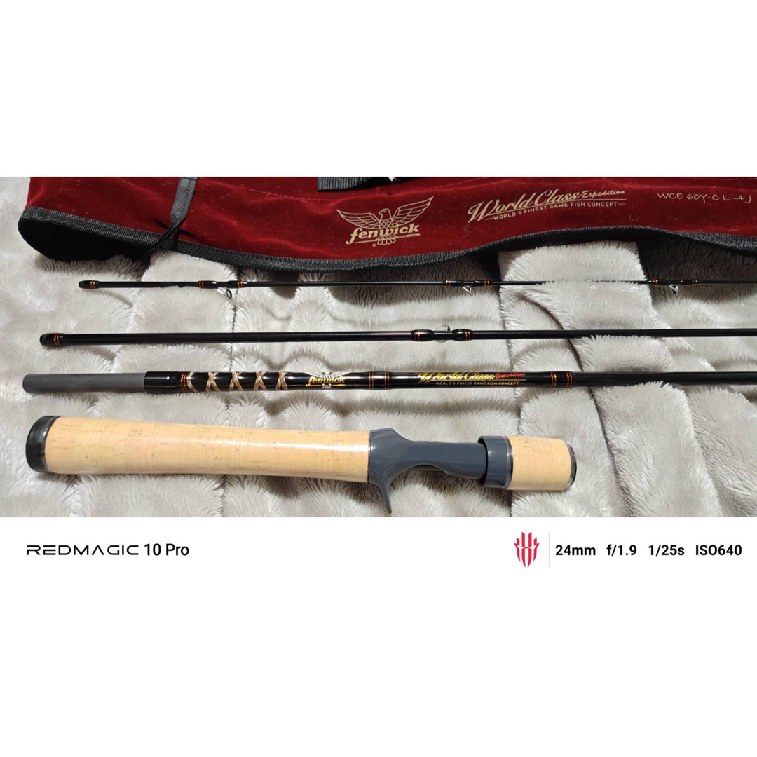 fenwick WCE60Y-CL-4J 吉田バージョン マルチピースロッド の fenwick WCE60Y-CL-4J 吉田バージョン マルチピースロッド の