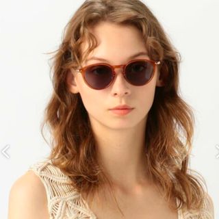 BLANC - 【美品】 BLANC.B0016 SIL. クリア 度無し ケース付きの BLANC - 【美品】 BLANC.B0016 SIL. クリア 度無し ケース付きの