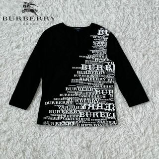 BURBERRY バーバリー　ロンドン　ロゴ　Vネック　カットソー　Tシャツ(Tシャツ(長袖/七分))