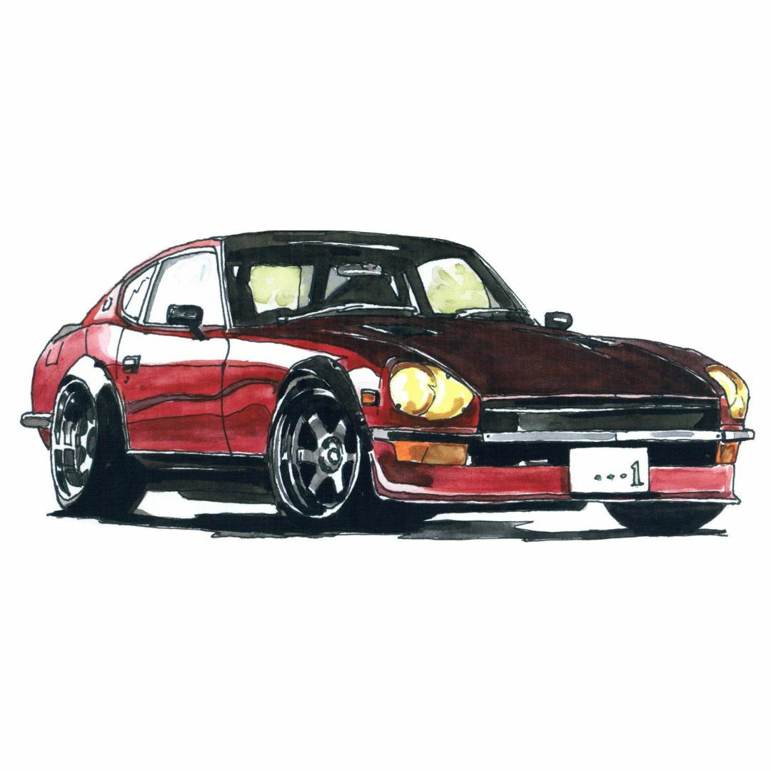 日産 - NC-770 432Z/300ZX Z31限定版画サイン額装作家平右ヱ門の 日産 - NC-770 432Z/300ZX Z31限定版画サイン額装作家平右ヱ門の