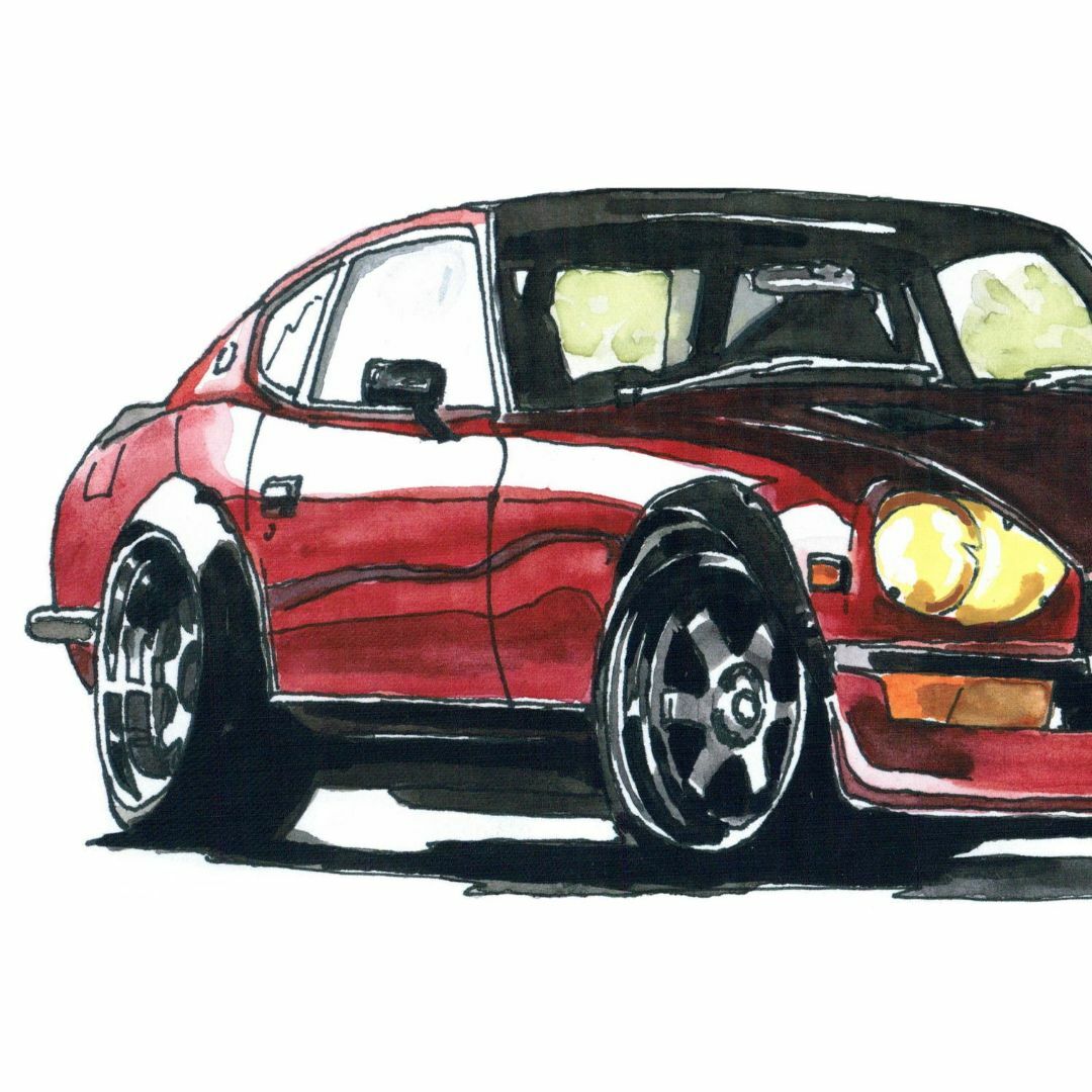 【楽天ランキング1位】 日産 - NC-770 432Z/300ZX Z31限定版画サイン額装作家平右ヱ門の F1