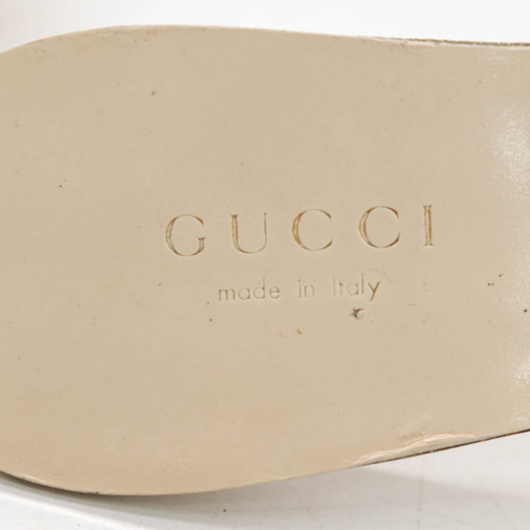 GUCCI - グッチ GG柄 ミュール ブランド サンダル 靴 イタリア製 GUCCI - グッチ GG柄 ミュール ブランド サンダル 靴 イタリア製