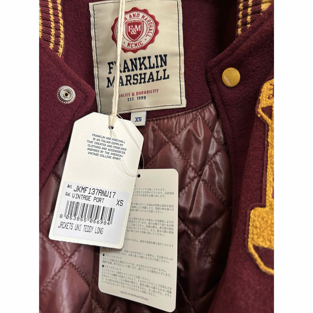 FRANKLIN&MARSHALL - 新品未使用 FRANKLIN MARSHALL スタジャン FRANKLIN&MARSHALL - 新品未使用 FRANKLIN MARSHALL スタジャン