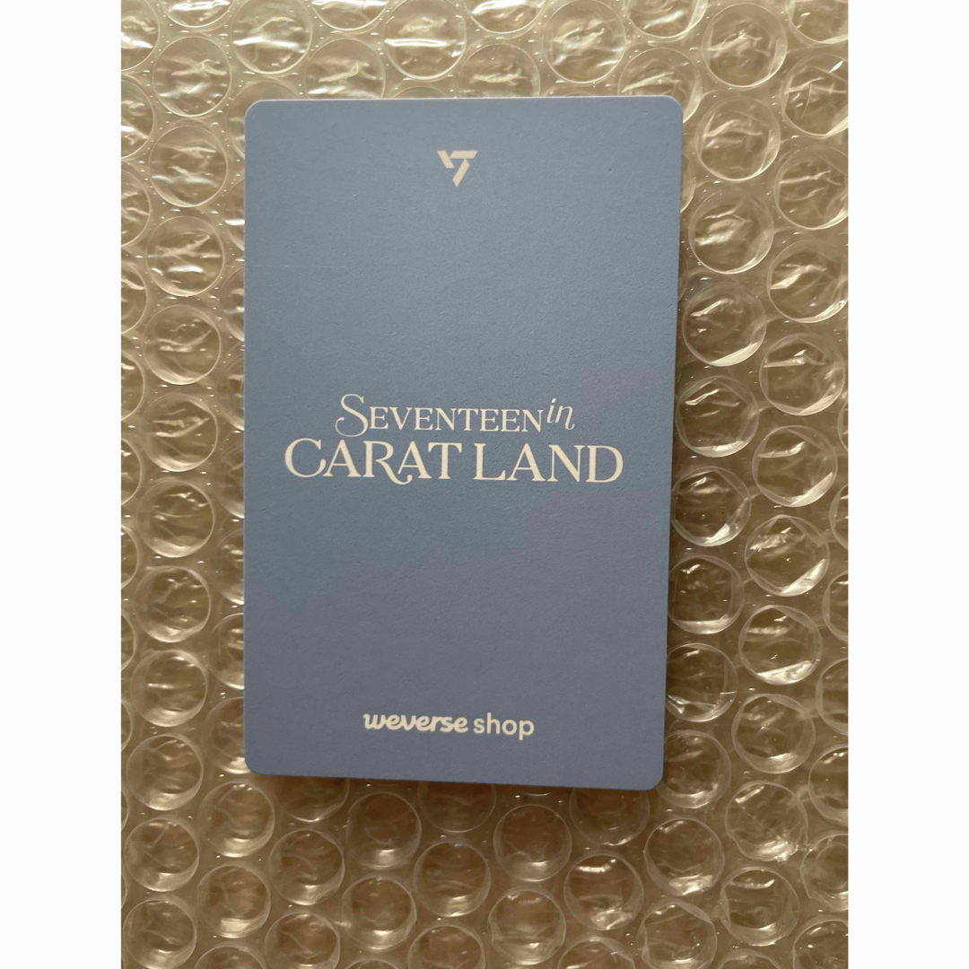 SEVENTEEN - SEVENTEEN CARATLAND 2024 VOD 特典 トレカ SEVENTEEN - SEVENTEEN CARATLAND 2024 VOD 特典 トレカ