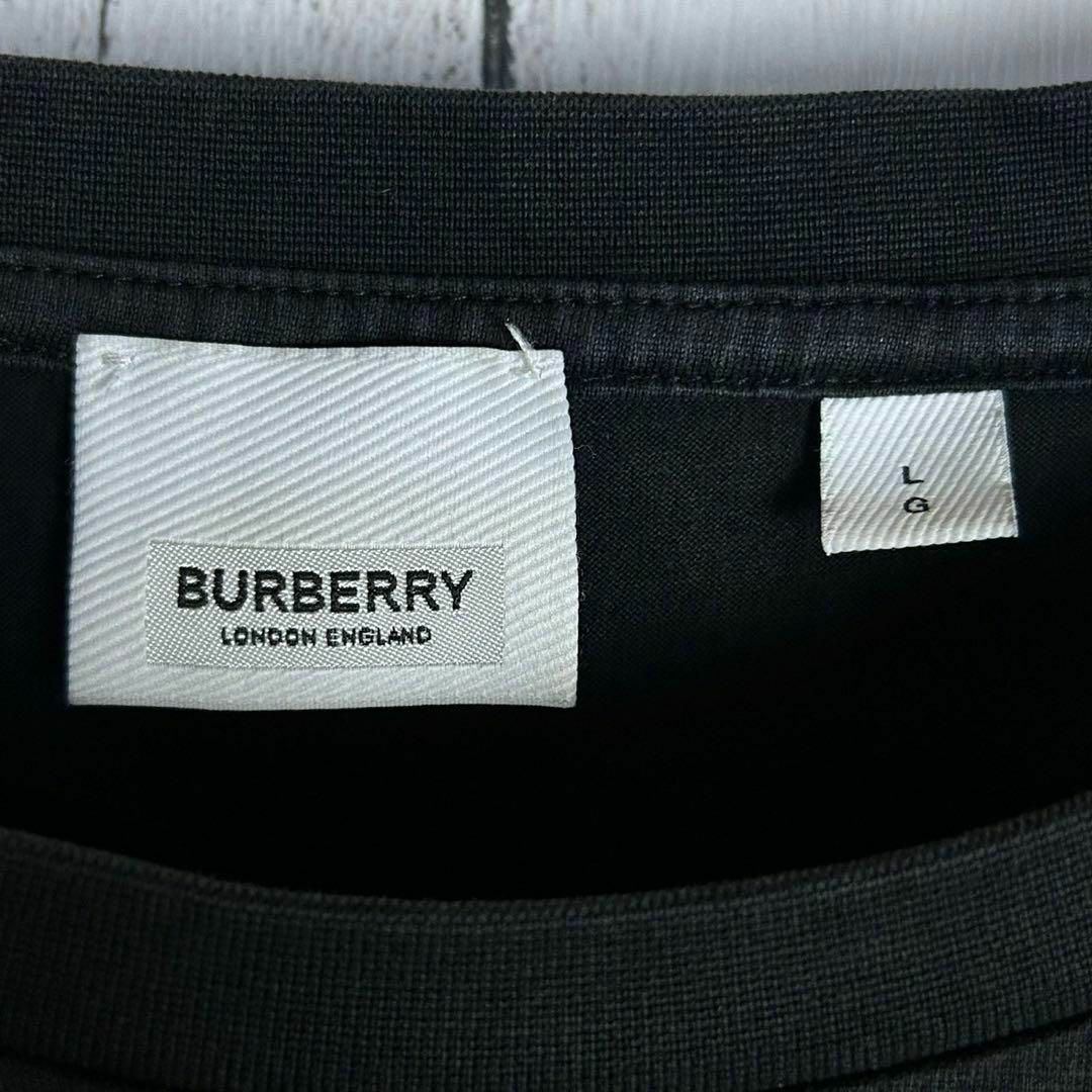 BURBERRY - 【現行モデル・ティッシ期】バーバリー☆袖ロゴ入りT BURBERRY - 【現行モデル・ティッシ期】バーバリー☆袖ロゴ入りT