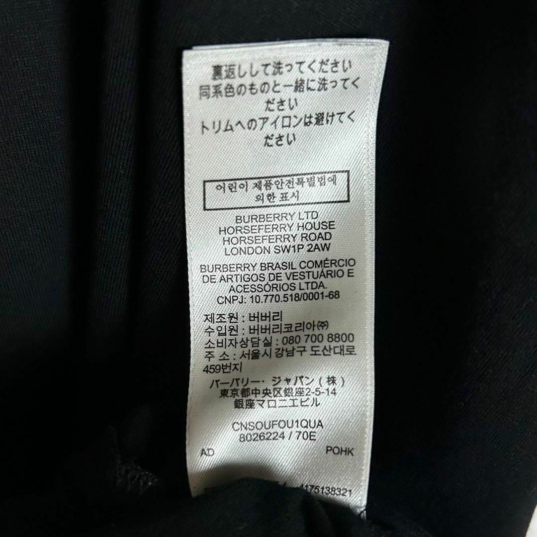 BURBERRY - 【現行モデル・ティッシ期】バーバリー☆袖ロゴ入りT BURBERRY - 【現行モデル・ティッシ期】バーバリー☆袖ロゴ入りT