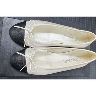 CHANEL - シャネル☆バレエシューズ☆フラットシューズ☆36の CHANEL - シャネル☆バレエシューズ☆フラットシューズ☆36の