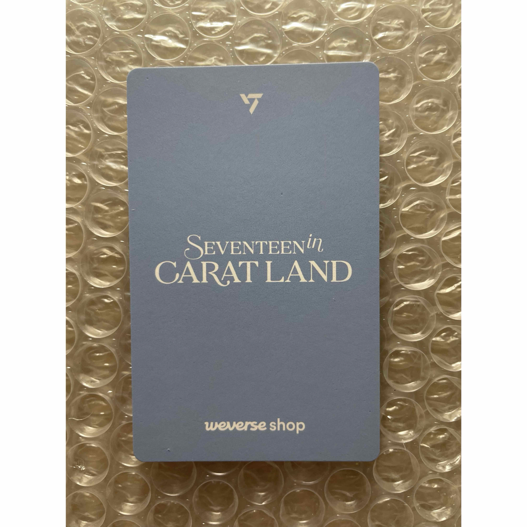 SEVENTEEN - SEVENTEEN CARATLAND 2024 VOD 特典 トレカ ホシの SEVENTEEN - SEVENTEEN CARATLAND 2024 VOD 特典 トレカ ホシの