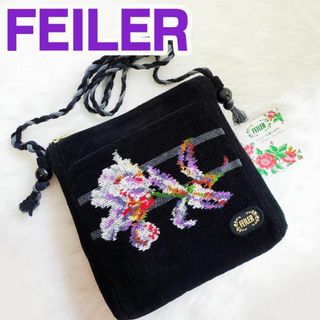 FEILER - フェイラー レア 銀座三越限定品 ハイジフォレスト巾着 FEILER - フェイラー レア 銀座三越限定品 ハイジフォレスト巾着