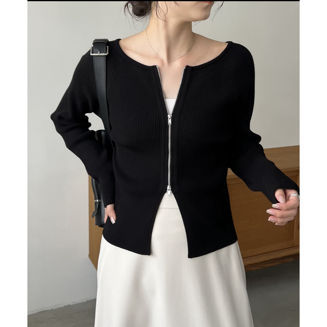 CAPRICIEUX LE'MAGE - CAPRICIEUX LE'MAGE 2WAY ジップニット CAPRICIEUX LE'MAGE - CAPRICIEUX LE'MAGE 2WAY ジップニット