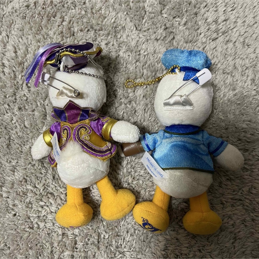 ドナルドダック - ディズニー ドナルドぬいぐるみバッジ 35周年 ドナルドダック - ディズニー ドナルドぬいぐるみバッジ 35周年
