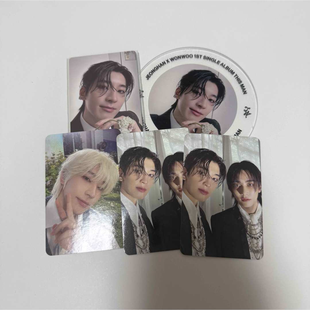 SEVENTEEN - seventeen this man ウォヌ トレカ weverse GB 特典 SEVENTEEN - seventeen this man ウォヌ トレカ weverse GB 特典