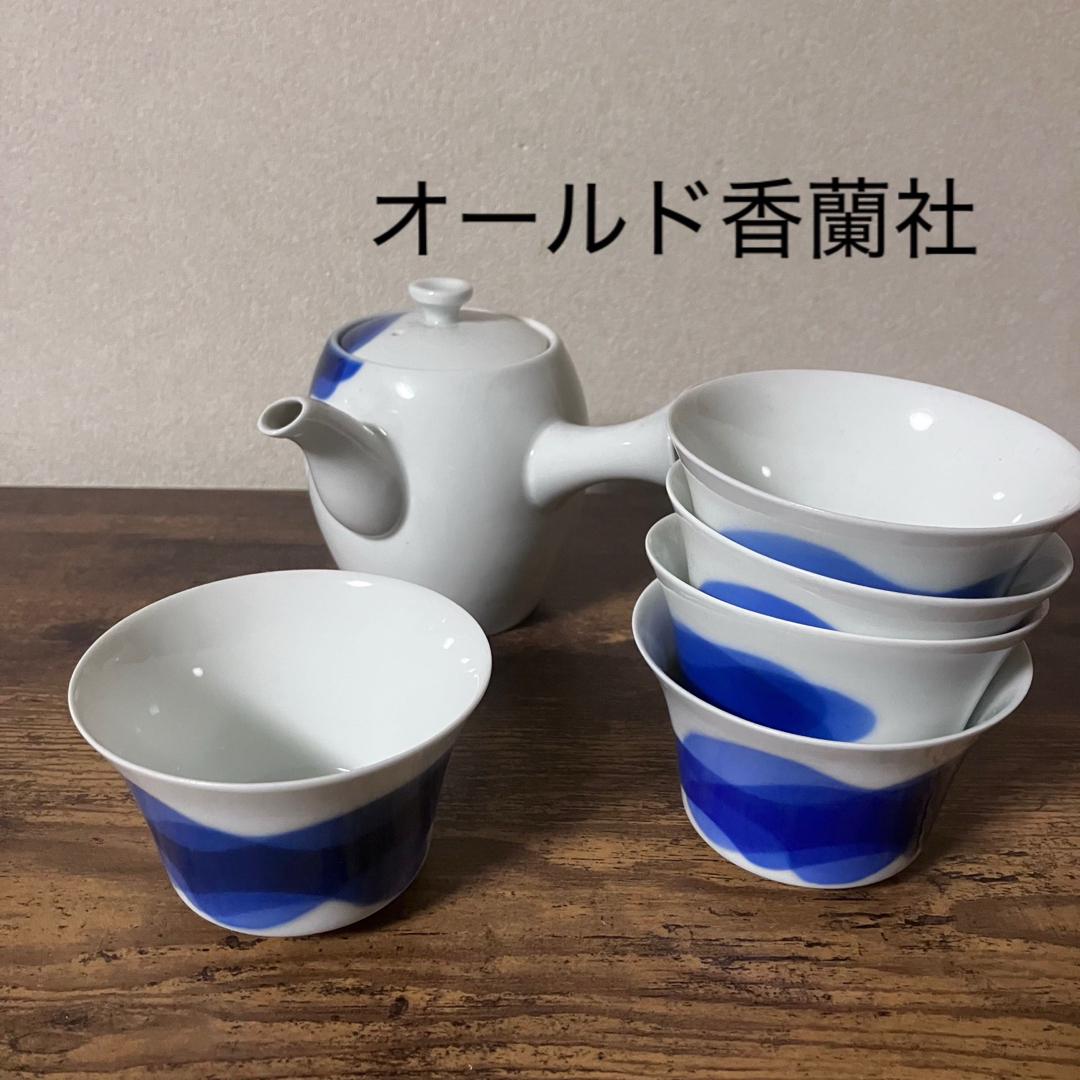 香蘭社 - 【希少?美品】 香蘭社 茶器セット 煎茶道具(急須 香蘭社 - 【希少?美品】 香蘭社 茶器セット 煎茶道具(急須
