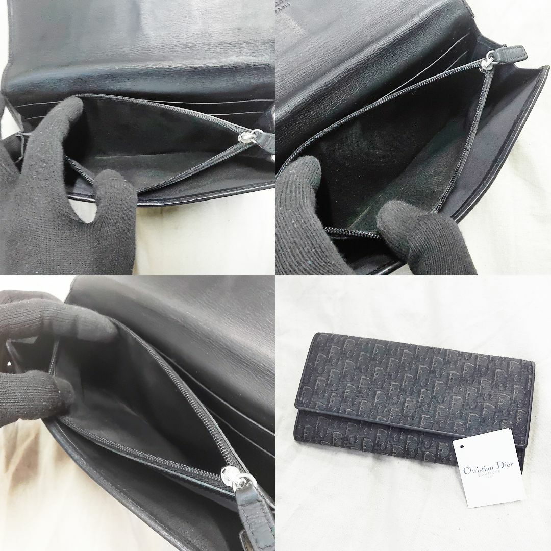 Christian Dior - ディオール Christian Dior 長財布 トロッター Christian Dior - ディオール Christian Dior 長財布 トロッター