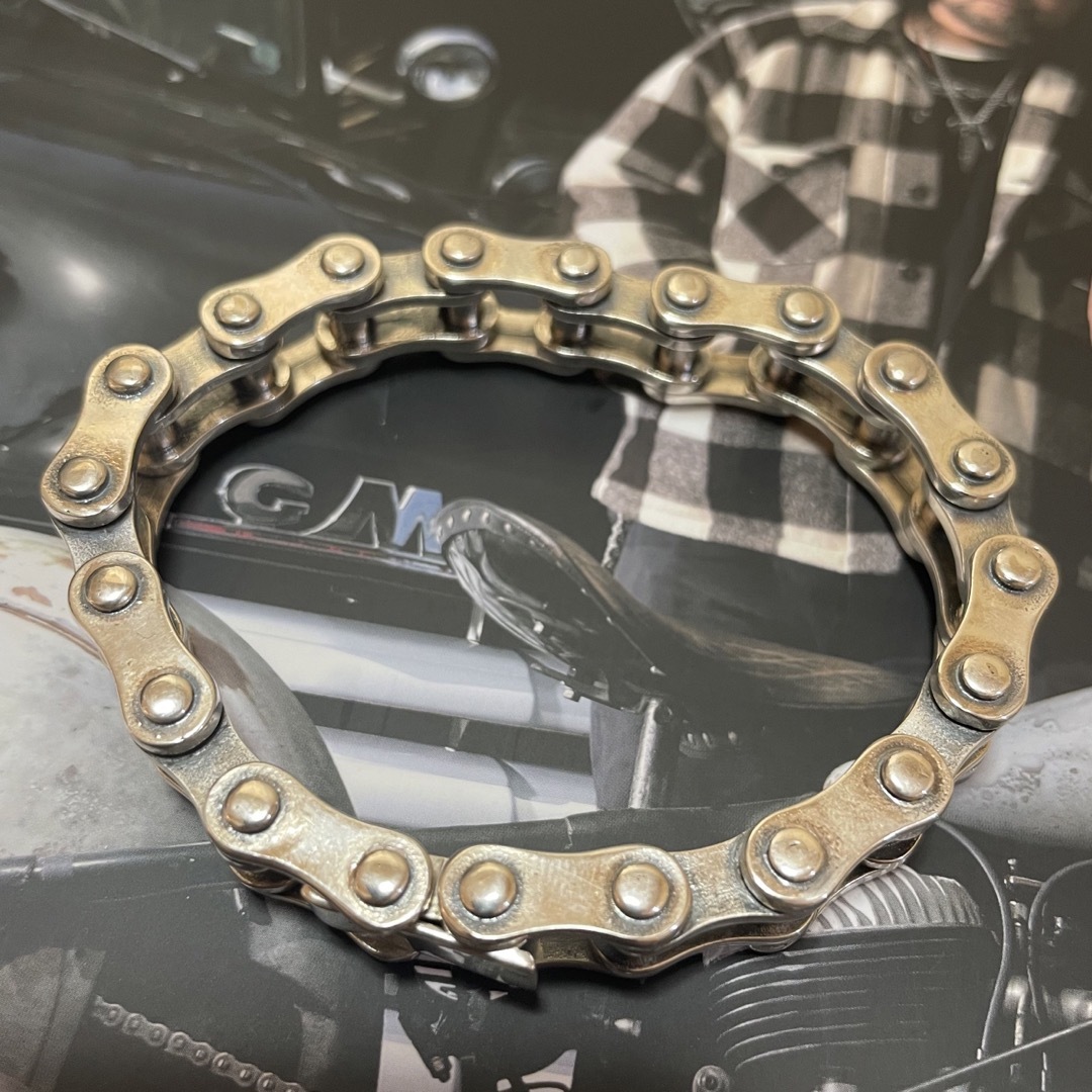 RATS - シルバー925ブレスレット バイクチェーン チェーン RATS - シルバー925ブレスレット バイクチェーン チェーン