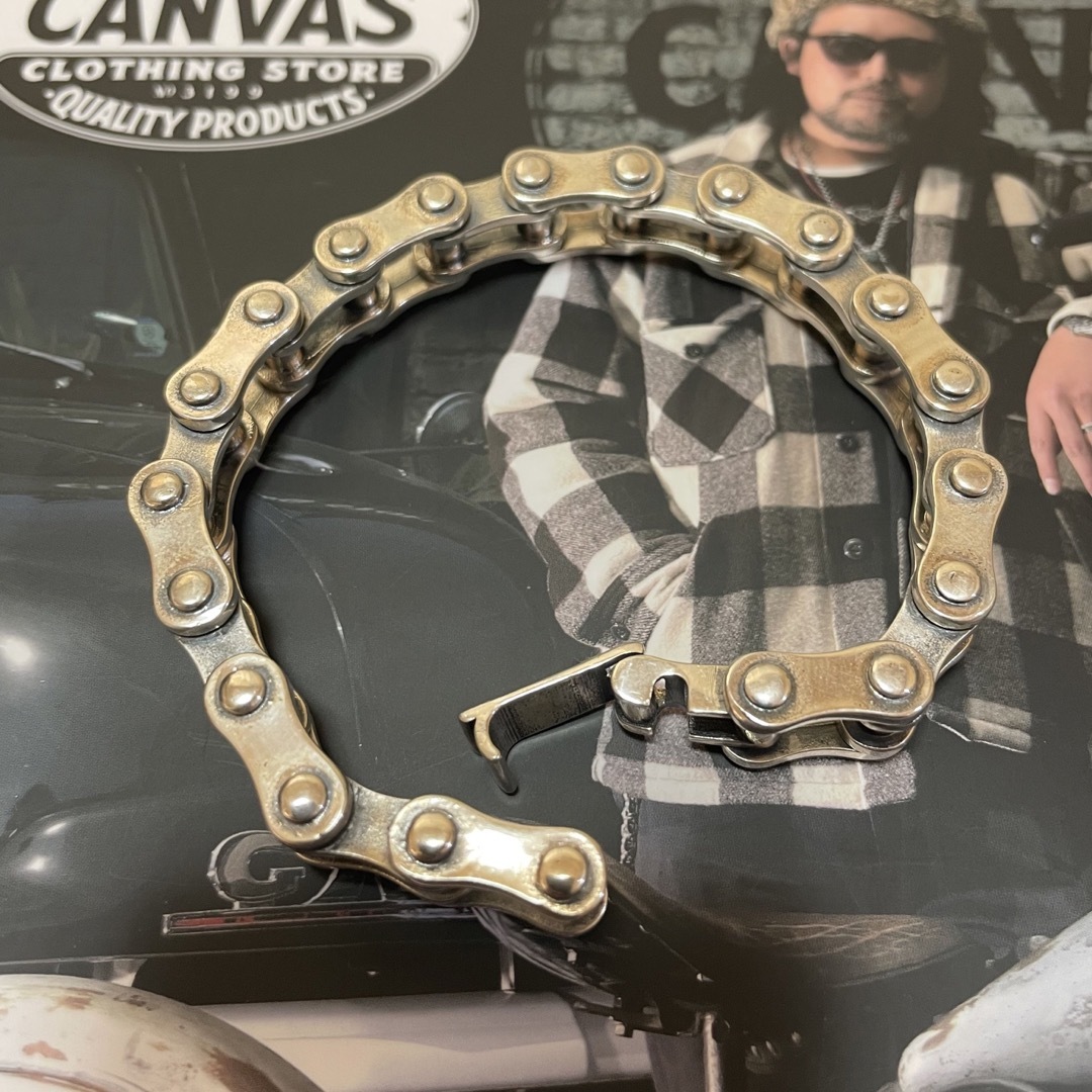 RATS - シルバー925ブレスレット バイクチェーン チェーン RATS - シルバー925ブレスレット バイクチェーン チェーン