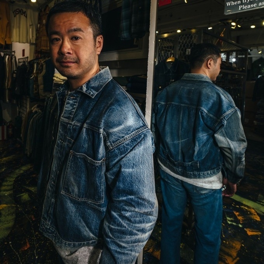 READYMADE - Saint Mxxxxxx×BerBerJin☆DENIM JACKETデニムの READYMADE - Saint Mxxxxxx×BerBerJin☆DENIM JACKETデニムの