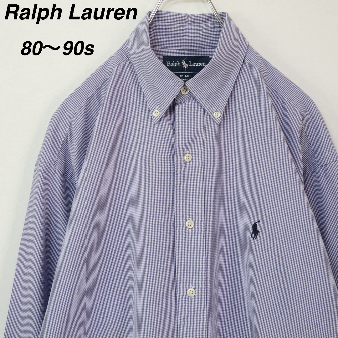 Ralph Lauren - 【ギンガムチェックシャツ】ラルフローレン BD Ralph Lauren - 【ギンガムチェックシャツ】ラルフローレン BD