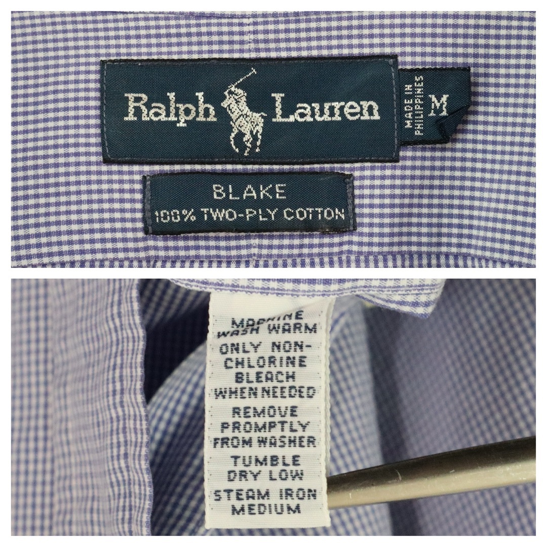 Ralph Lauren - 【ギンガムチェックシャツ】ラルフローレン BD Ralph Lauren - 【ギンガムチェックシャツ】ラルフローレン BD