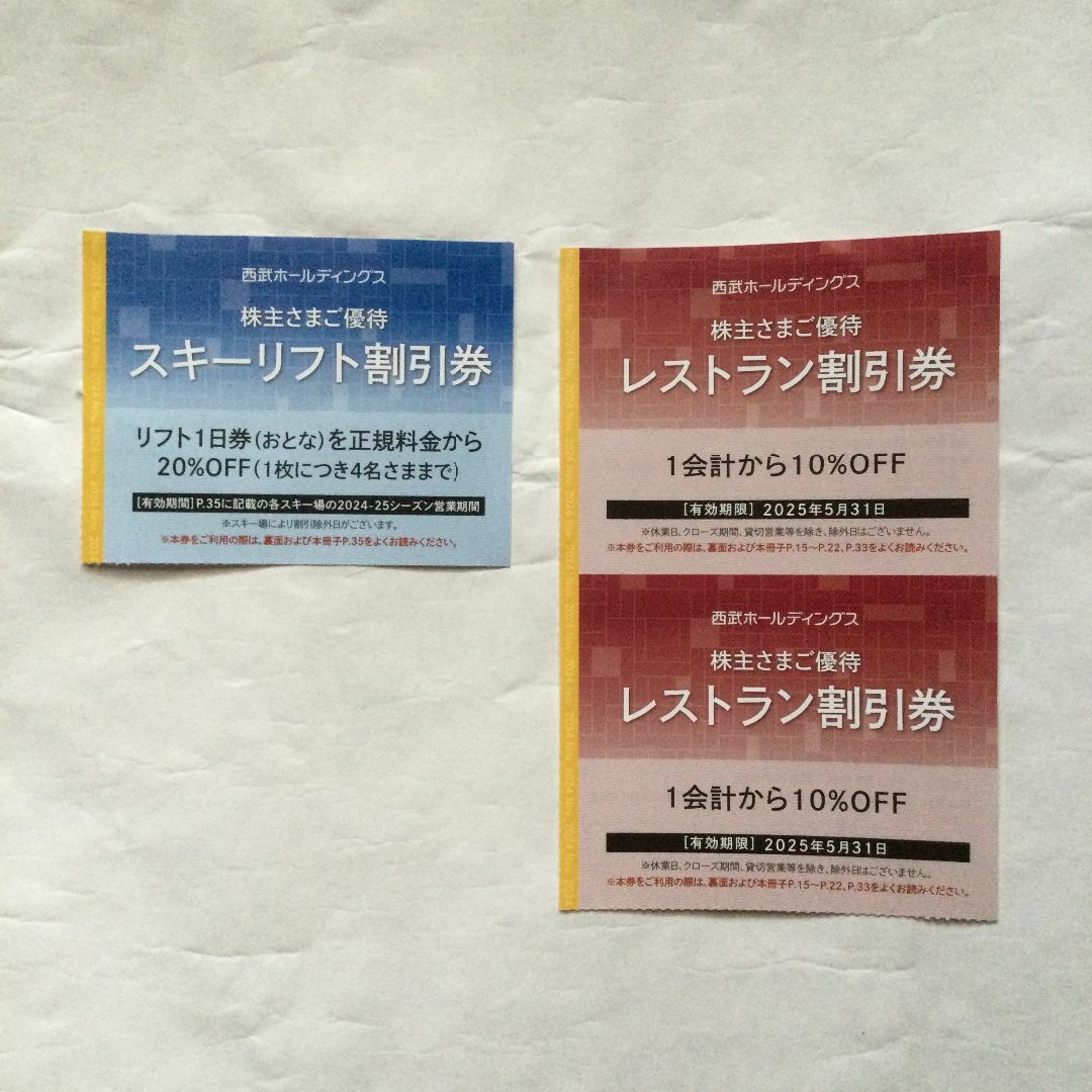 【日本未発売】 志賀高原など スキーリフト割引券,レストラン割引券【2025年5月 Others