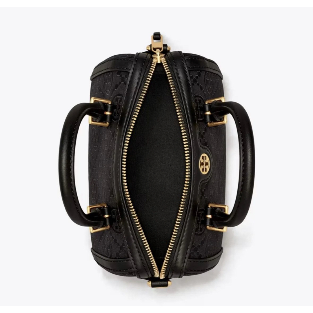 Tory Burch - Tモノグラム ミニバレルバッグ ハンドバッグ Tory Burch - Tモノグラム ミニバレルバッグ ハンドバッグ