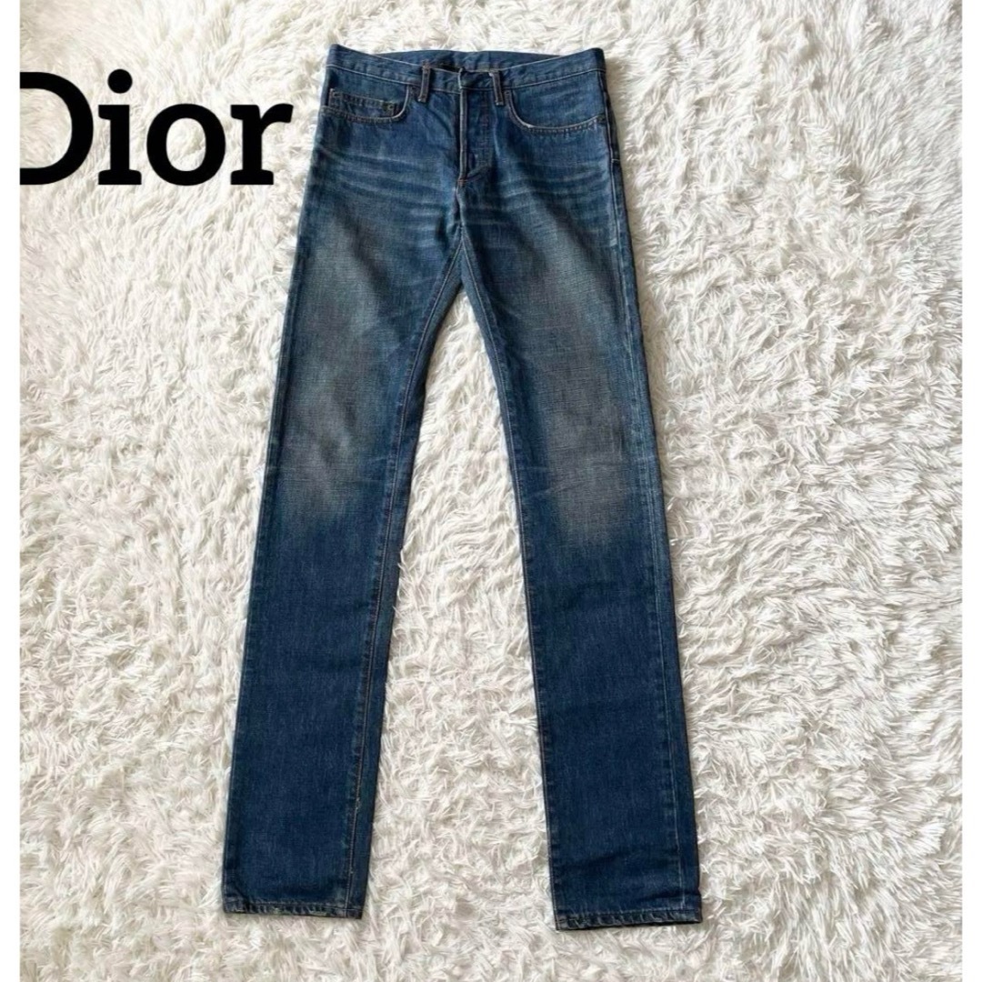 Dior - Dior ディオールオム ブルー デニム ジーンズ メンズの Dior - Dior ディオールオム ブルー デニム ジーンズ メンズの