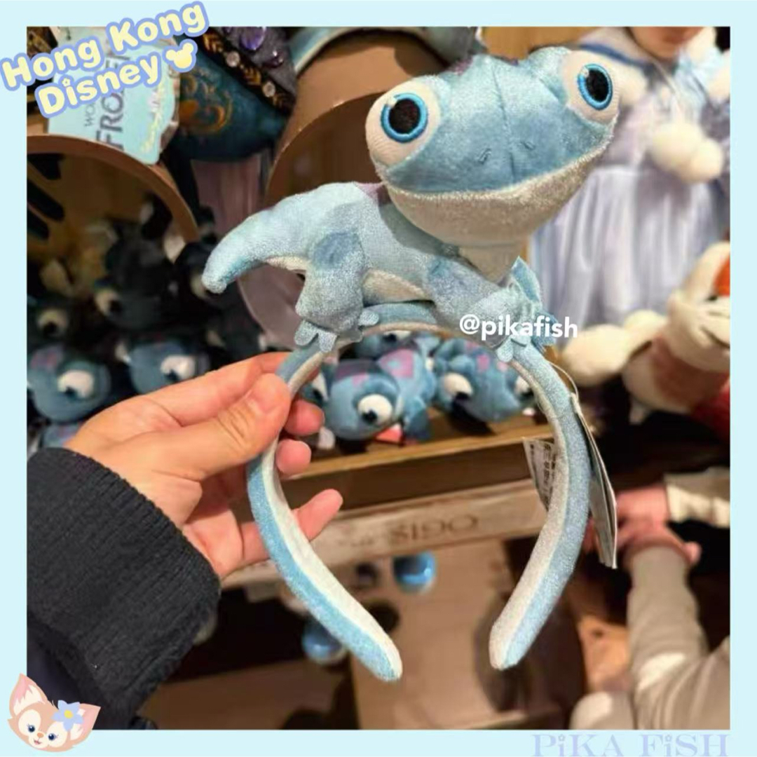 香港ディズニー★アナ雪サラマンダー ライトアップカチューシャ 香港ディズニー限定 WORLD OF FROZEN アナ雪 カチューシャ