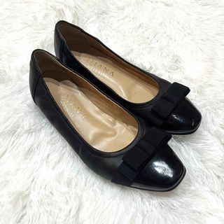 DIANA - dianaダイアナ スクエアバレエシューズ フラット リボン DIANA - dianaダイアナ スクエアバレエシューズ フラット リボン