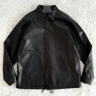 COOTIE - COOTIE Leather Coach Jacket Black Mサイズの通販|ラクマ COOTIE - COOTIE Leather Coach Jacket Black Mサイズの通販|ラクマ