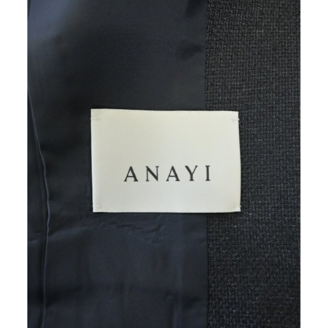 ANAYI - ANAYI アナイ カジュアルジャケット 34(XS位) 紺 【古着 ANAYI - ANAYI アナイ カジュアルジャケット 34(XS位) 紺 【古着