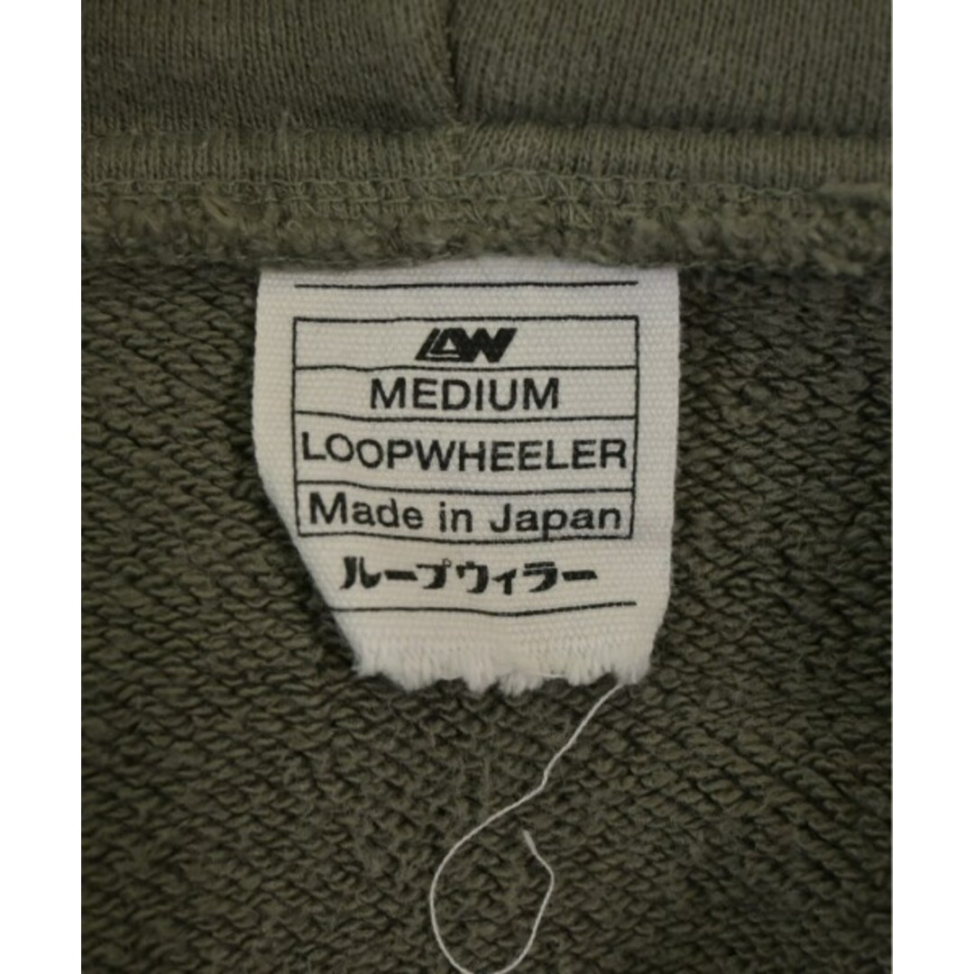 LOOPWHEELER - LOOPWHEELER ループウィラー パーカー M カーキ LOOPWHEELER - LOOPWHEELER ループウィラー パーカー M カーキ