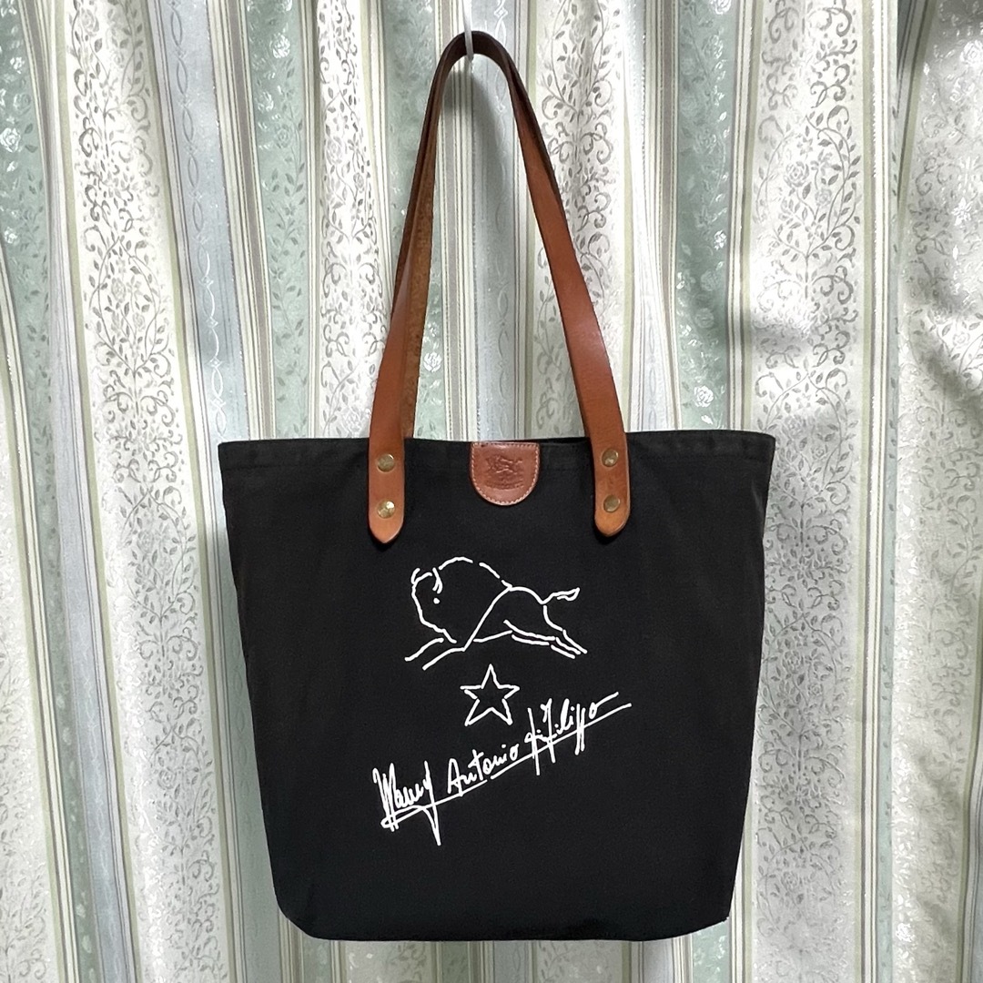 IL BISONTE - il bisonte イルビゾンテ キャンバス トートバッグ IL BISONTE - il bisonte イルビゾンテ キャンバス トートバッグ
