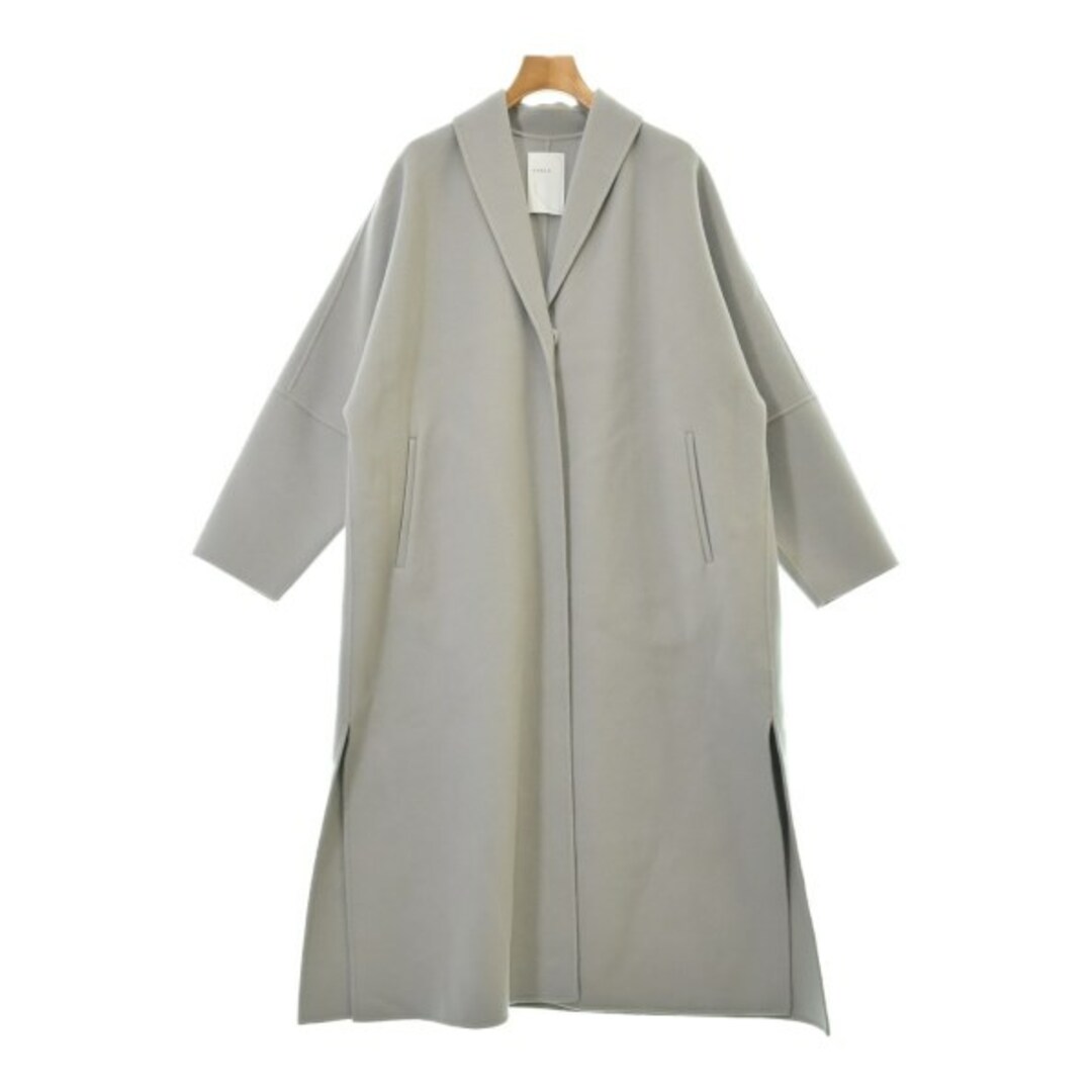 Noble - NOBLE ノーブル コート(その他) F グレー系 【古着 Noble - NOBLE ノーブル コート(その他) F グレー系 【古着