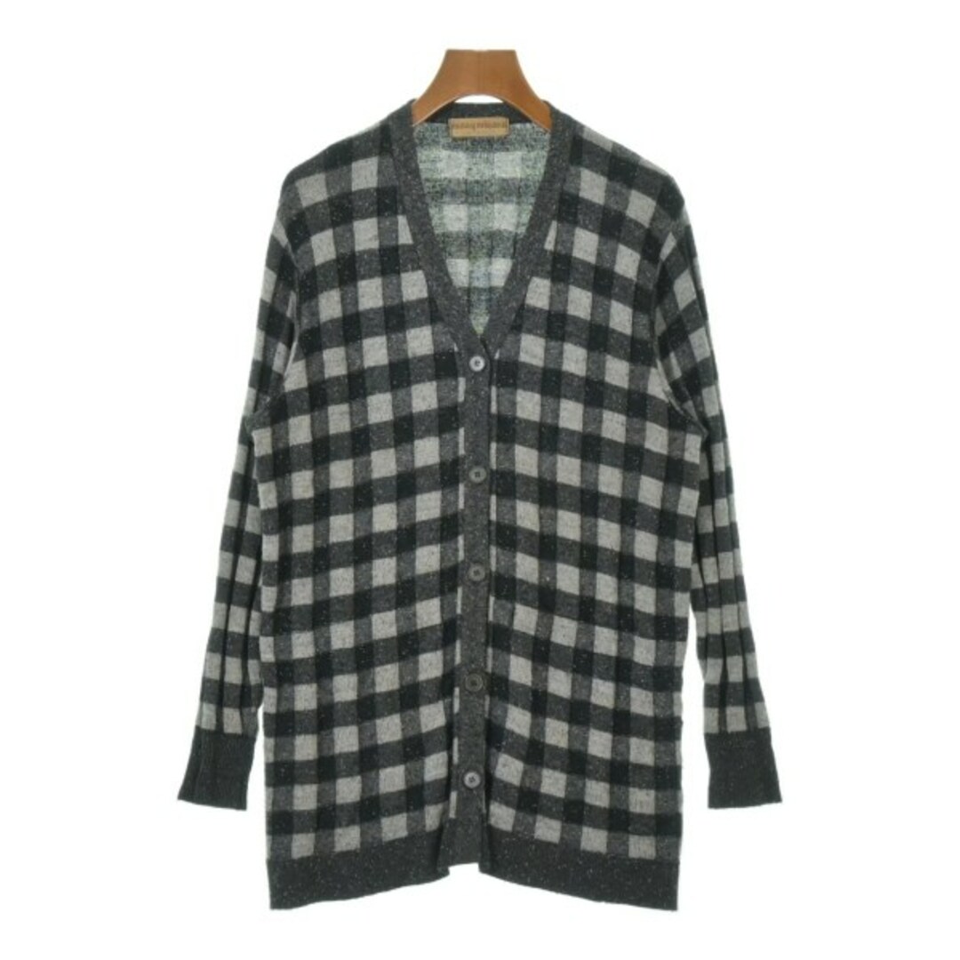 ISSEY MIYAKE - ISSEY MIYAKE カーディガン F グレーx黒 ISSEY MIYAKE - ISSEY MIYAKE カーディガン F グレーx黒