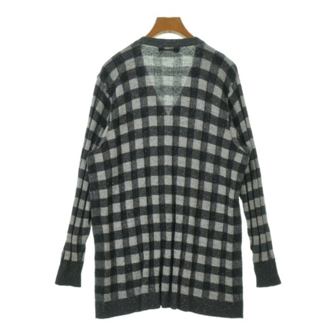 ISSEY MIYAKE - ISSEY MIYAKE カーディガン F グレーx黒 ISSEY MIYAKE - ISSEY MIYAKE カーディガン F グレーx黒