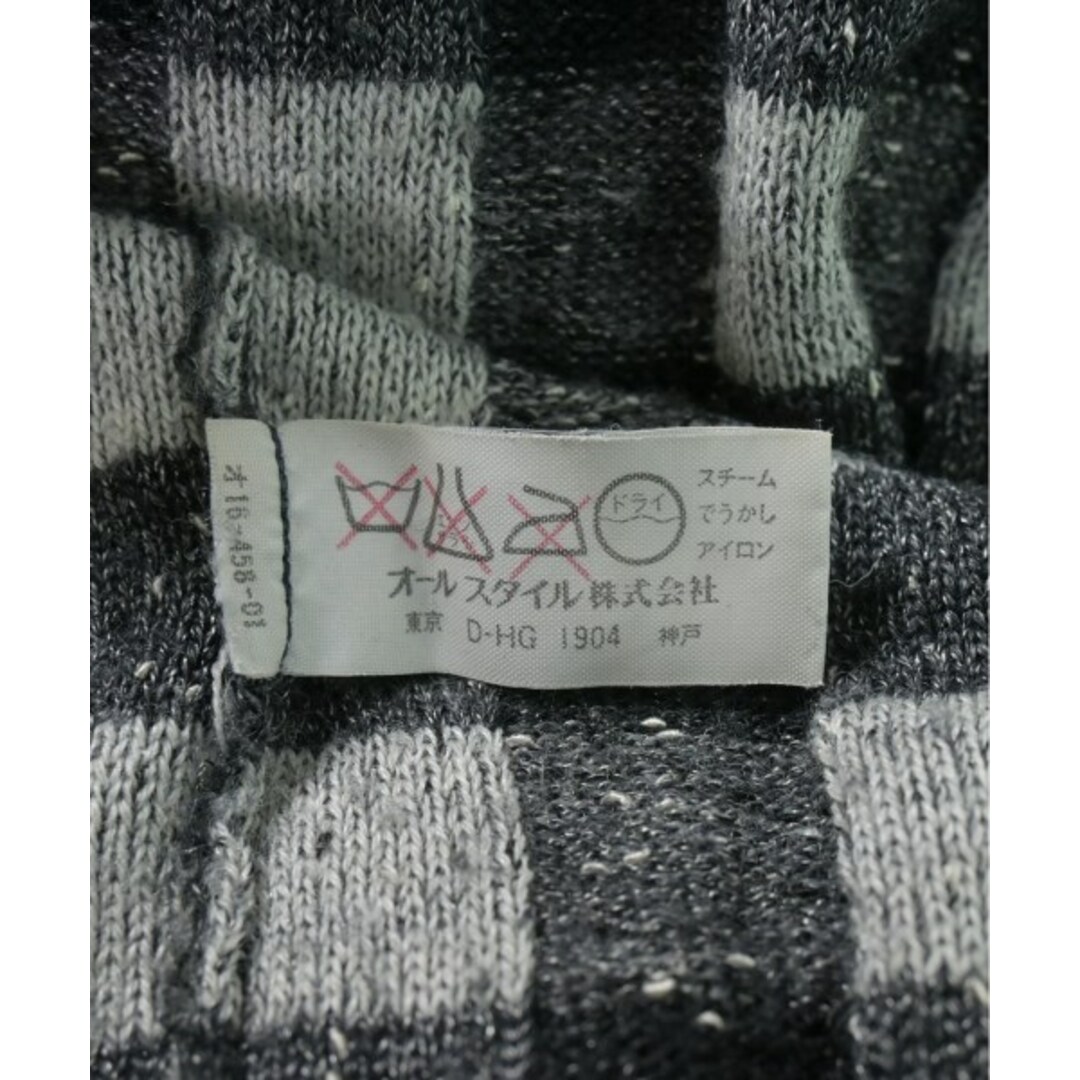 ISSEY MIYAKE - ISSEY MIYAKE カーディガン F グレーx黒 ISSEY MIYAKE - ISSEY MIYAKE カーディガン F グレーx黒