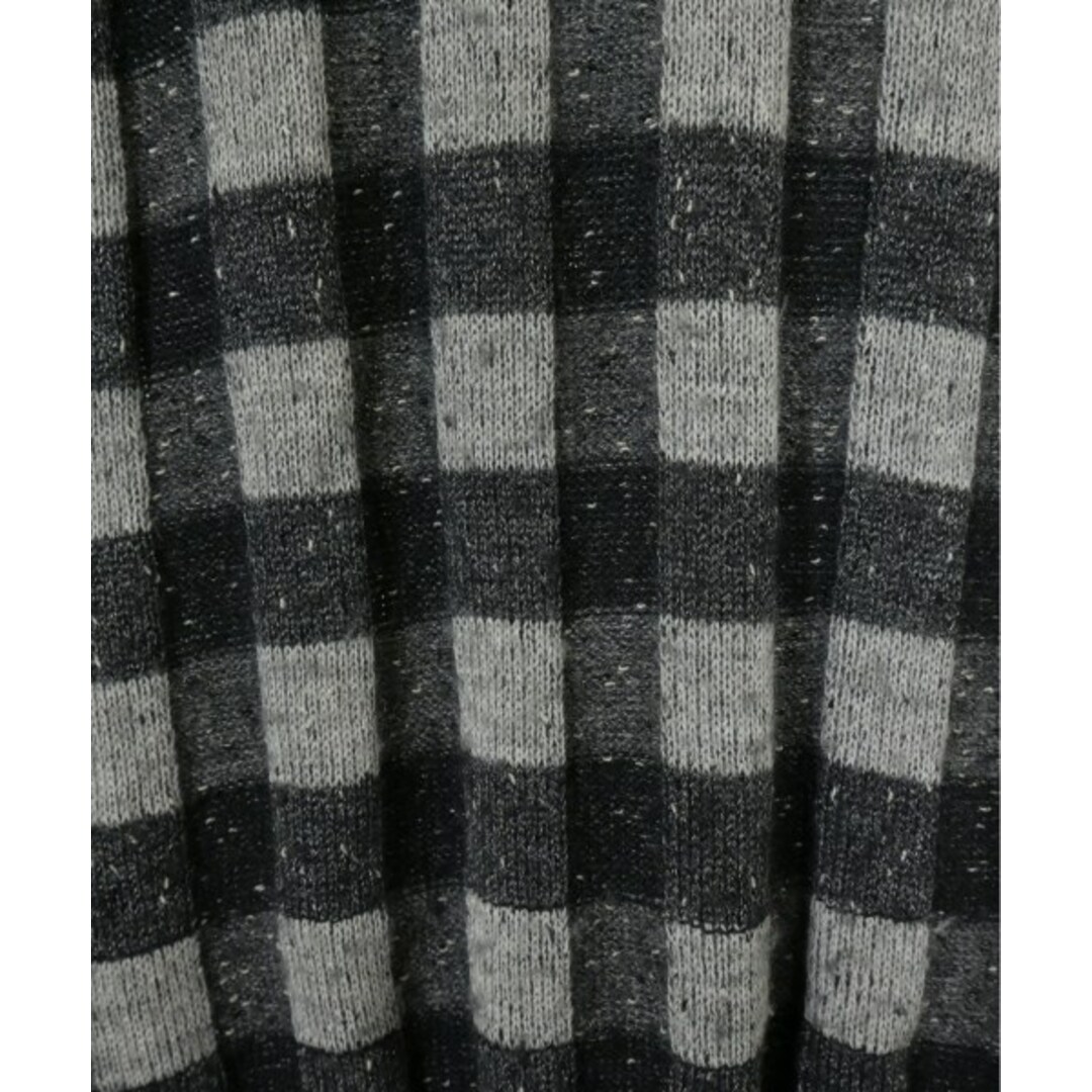 ISSEY MIYAKE - ISSEY MIYAKE カーディガン F グレーx黒 ISSEY MIYAKE - ISSEY MIYAKE カーディガン F グレーx黒
