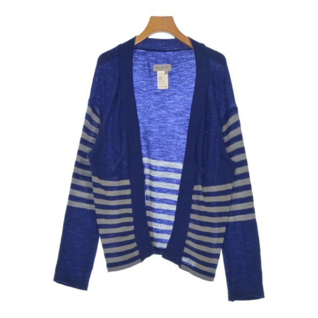 Yohji Yamamoto - YOHJI YAMAMOTO カーディガン 2(S位) 青x Yohji Yamamoto - YOHJI YAMAMOTO カーディガン 2(S位) 青x