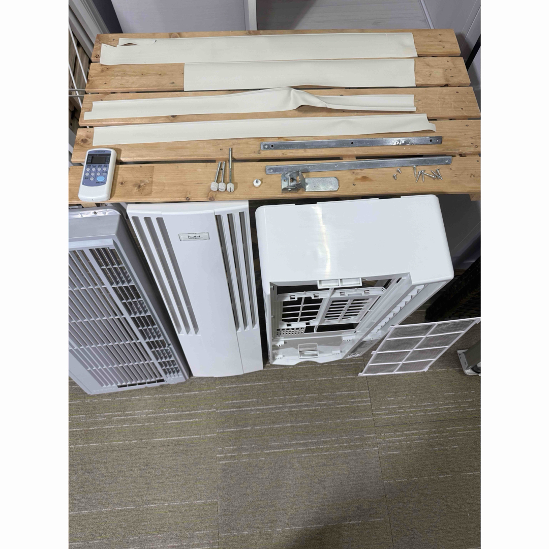 コロナ - 【分解洗浄作業済】コロナ 窓用エアコン CW-FA1621 コロナ - 【分解洗浄作業済】コロナ 窓用エアコン CW-FA1621