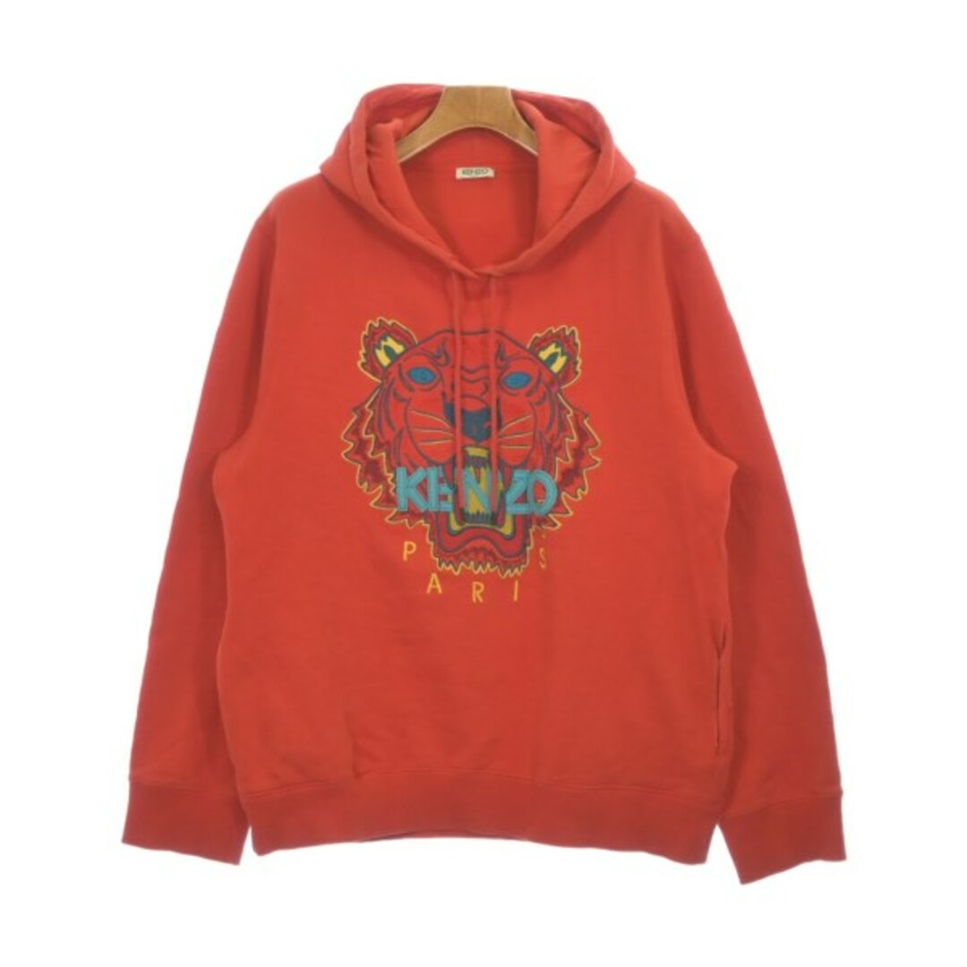 KENZO - KENZO ケンゾー パーカー -(XL位) 赤x水色x黄等 【古着 KENZO - KENZO ケンゾー パーカー -(XL位) 赤x水色x黄等 【古着