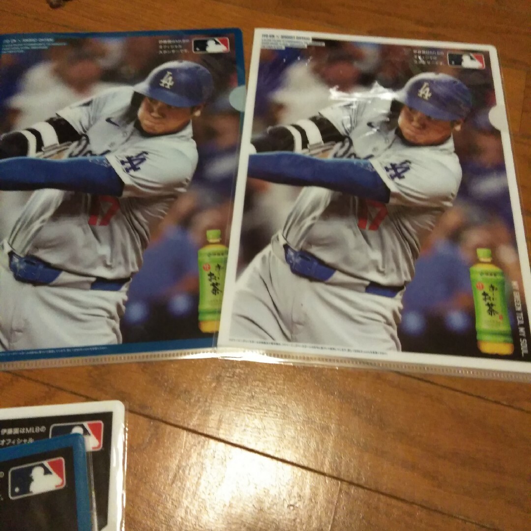 大谷翔平×おーいお茶　クリアファイル(全6種) エンタメ/ホビーのコレクション(ノベルティグッズ)の商品写真