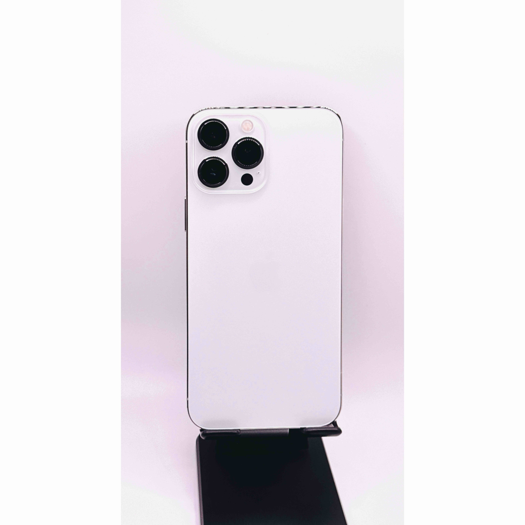 Apple - 美品】iPhone 13 Pro Max シルバー 128GB バッテリー Apple - 美品】iPhone 13 Pro Max シルバー 128GB バッテリー
