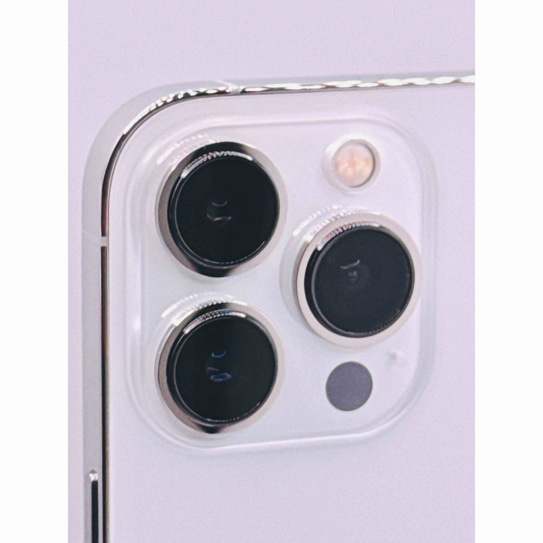 Apple - 美品】iPhone 13 Pro Max シルバー 128GB バッテリー Apple - 美品】iPhone 13 Pro Max シルバー 128GB バッテリー