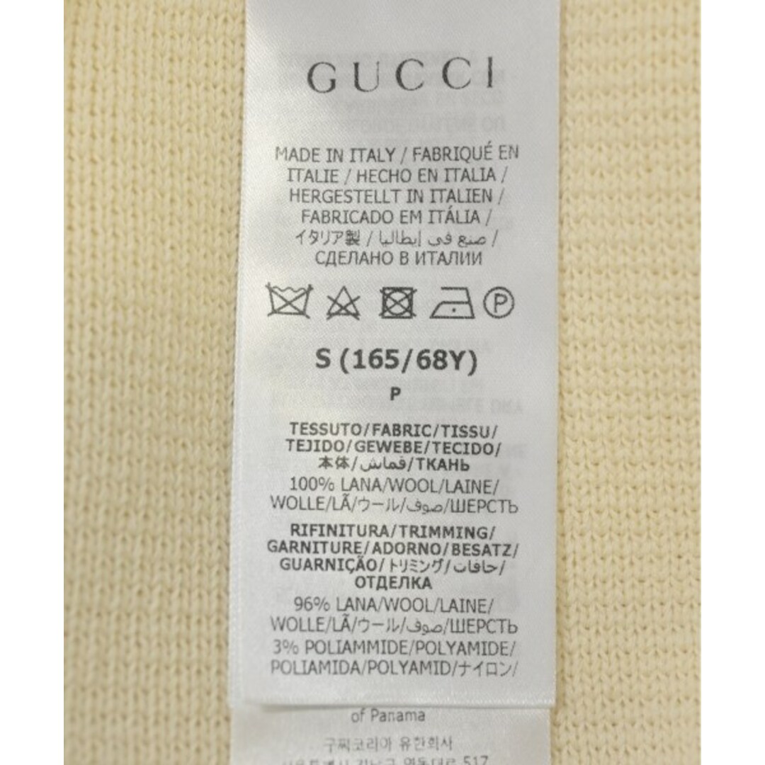 GUCCI - GUCCI グッチ ミニスカート S クリーム系 【古着 GUCCI - GUCCI グッチ ミニスカート S クリーム系 【古着