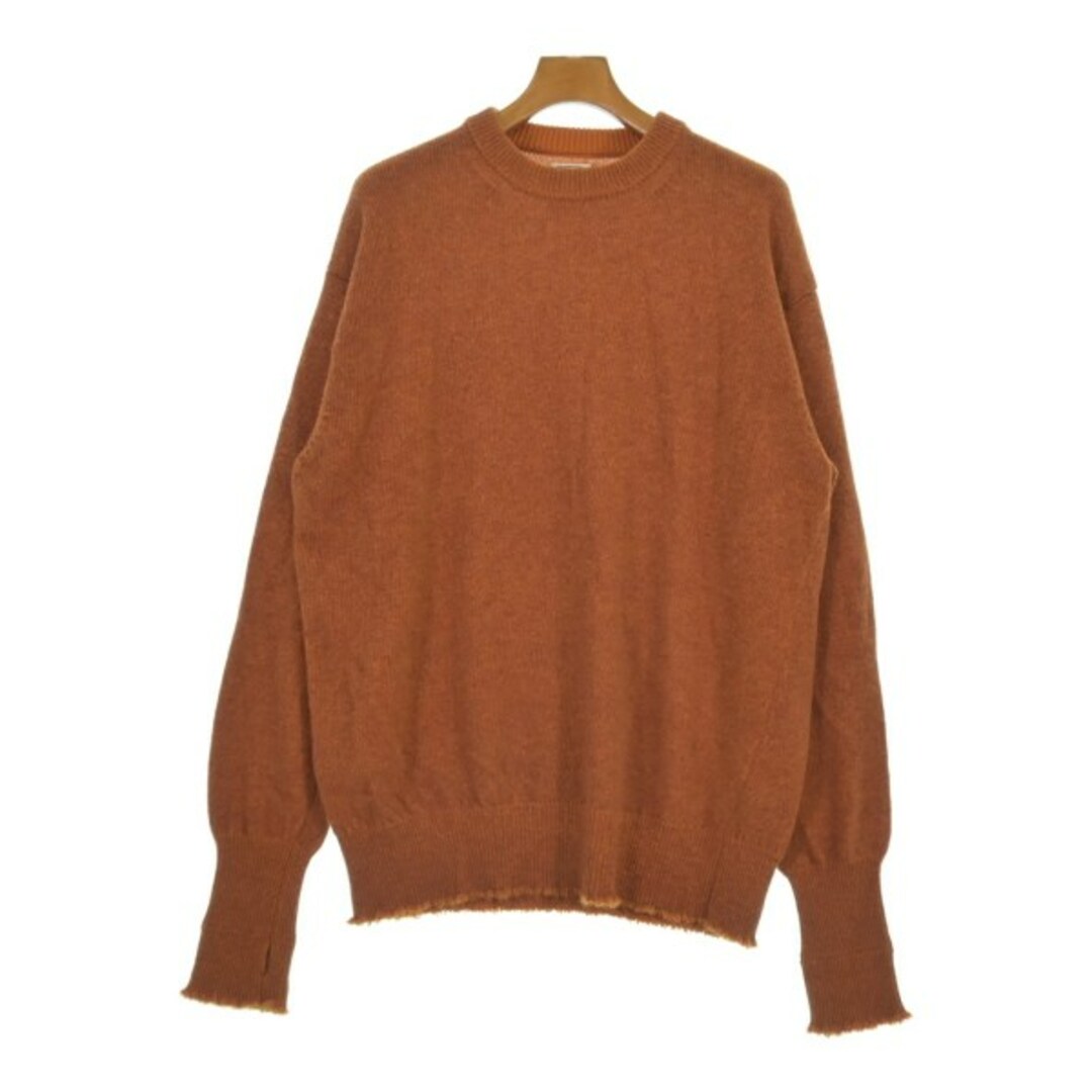 MAATEE&SONS ニット・セーター 3(L位) オレンジ 【古着】【中古 MAATEE&SONS ニット・セーター 3(L位) オレンジ 【古着】【中古