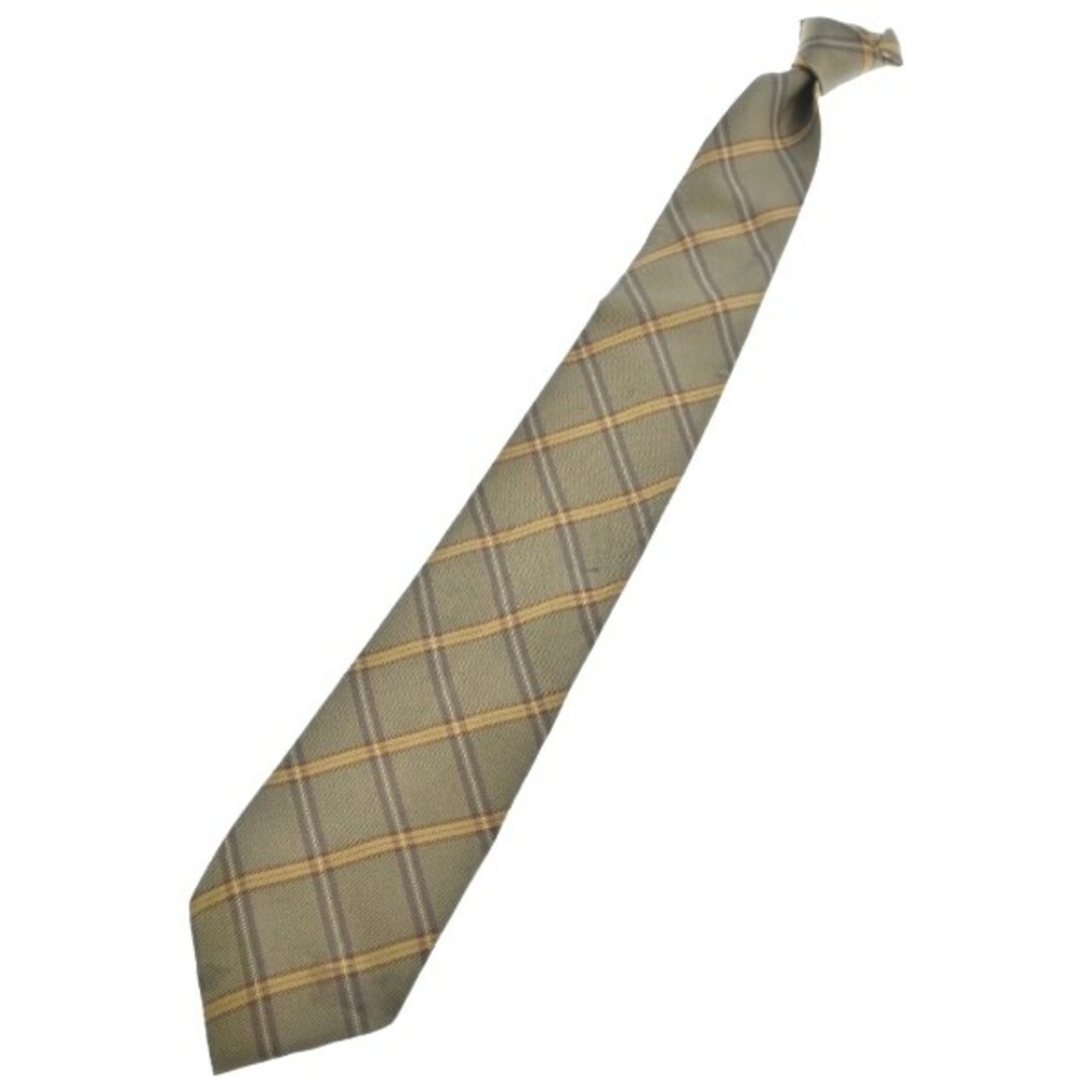 BURBERRY - BURBERRY バーバリー ネクタイ - ベージュ(チェック BURBERRY - BURBERRY バーバリー ネクタイ - ベージュ(チェック