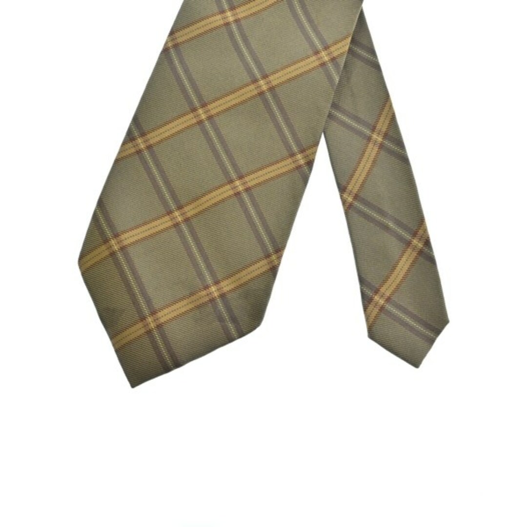 BURBERRY - BURBERRY バーバリー ネクタイ - ベージュ(チェック BURBERRY - BURBERRY バーバリー ネクタイ - ベージュ(チェック
