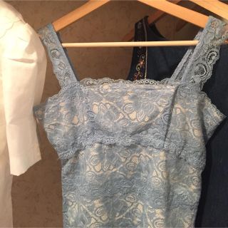 ロキエ(Lochie)のvintage lace tops.(タンクトップ)