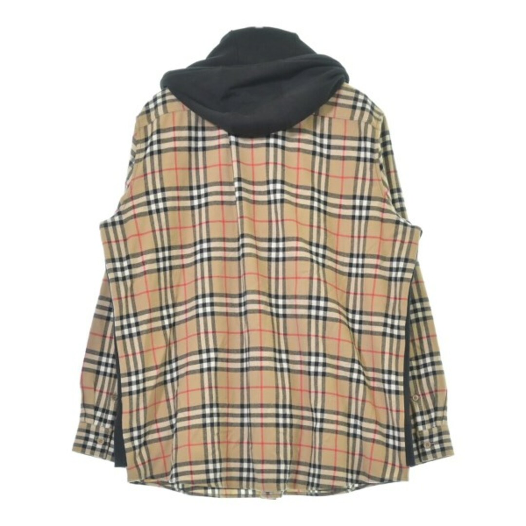 BURBERRY - BURBERRY バーバリー ブルゾン(その他) L 茶x黒x赤 BURBERRY - BURBERRY バーバリー ブルゾン(その他) L 茶x黒x赤