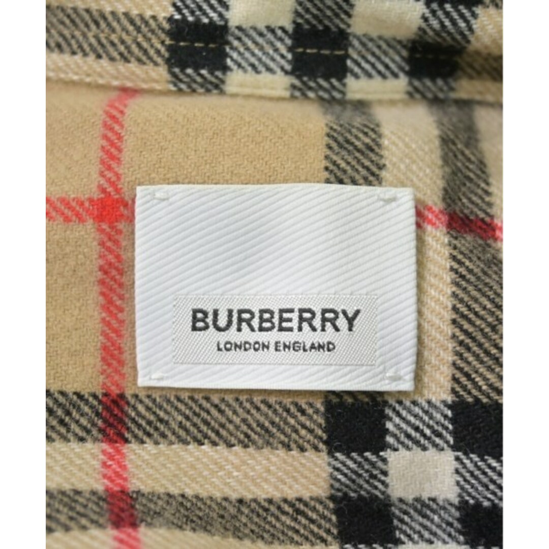 BURBERRY - BURBERRY バーバリー ブルゾン(その他) L 茶x黒x赤 BURBERRY - BURBERRY バーバリー ブルゾン(その他) L 茶x黒x赤
